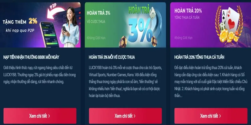 Thưởng chào mừng K8vina Win